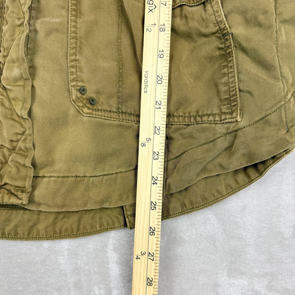 Hei Hei Anthropologie Todra Poncho Cape Jacket Women XS/S Olive Green Utility - Picture 11 of 12